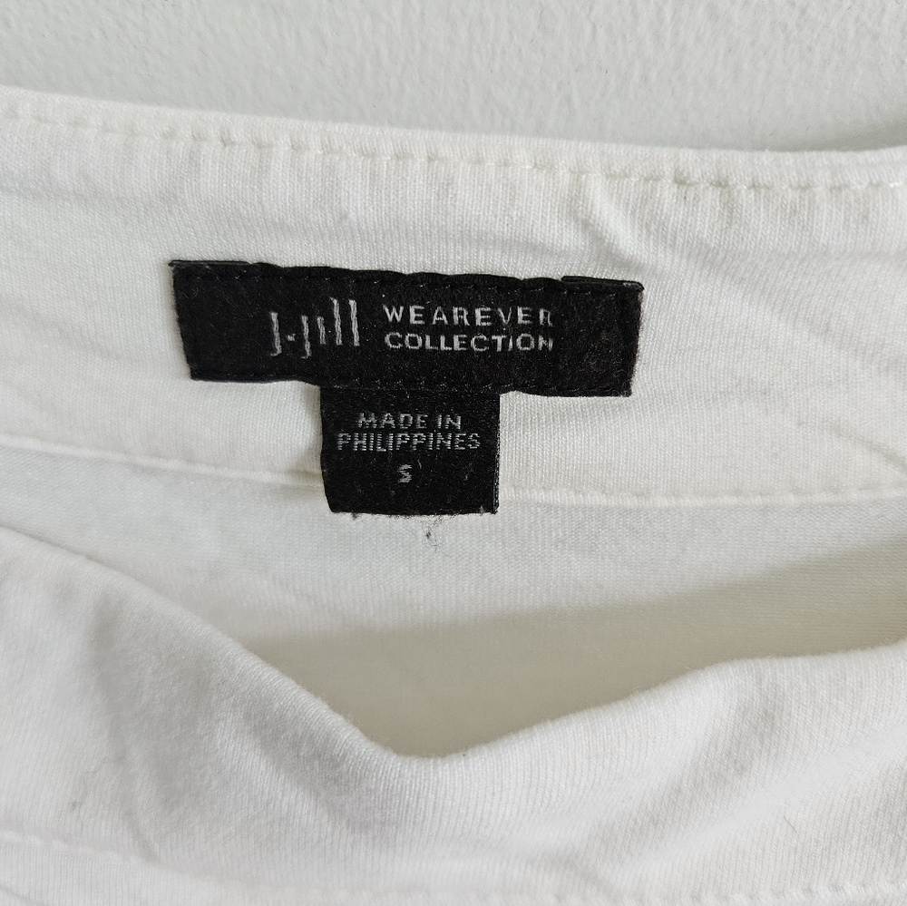 J. Jill white lightweight top - Picture 3 of 4